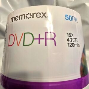 50PK DVD+R Discs